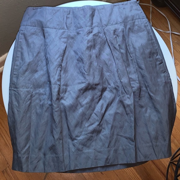 ‼️DONATED‼️Vintage Banana republic charcoal grey skirt size 2 - Picture 8 of 14